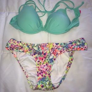 Victoria's Secret bikini top and bottom